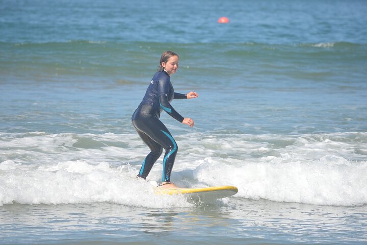 Privat gruppe surfing klasse, Pismo Beach California med instruktør