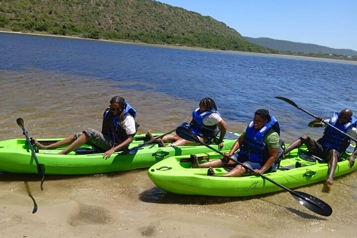 Paseos en canoa en Sedgefield en Oysters Edge, Garden Route