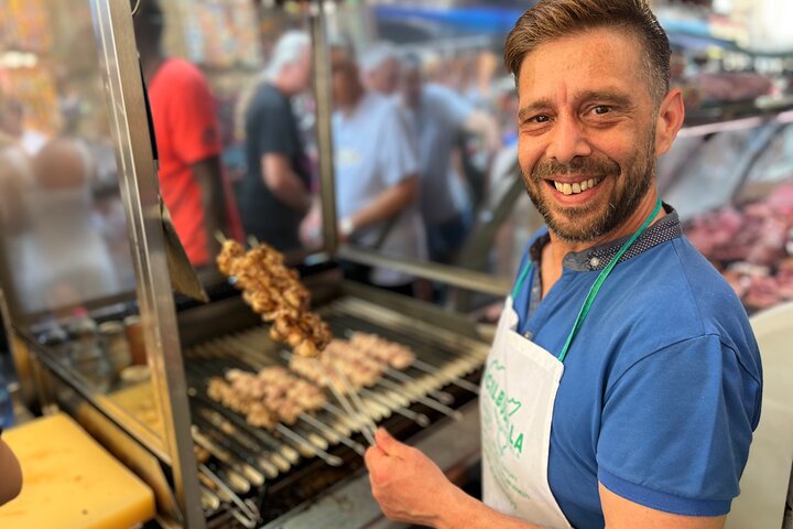 Palermo Food Tour : 10 + Proeverijen van Arancini, Cannoli, Wijn & Meer