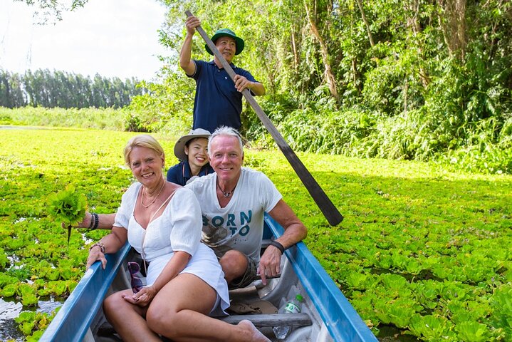 Ecotour privado en Can Tho: mercado flotante-naturaleza reservada