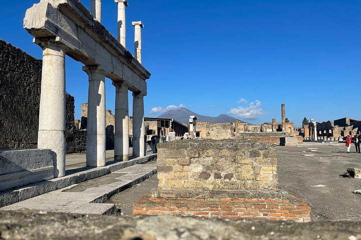 Pompeji guidet tur fra Napoli med skip-the-line entré