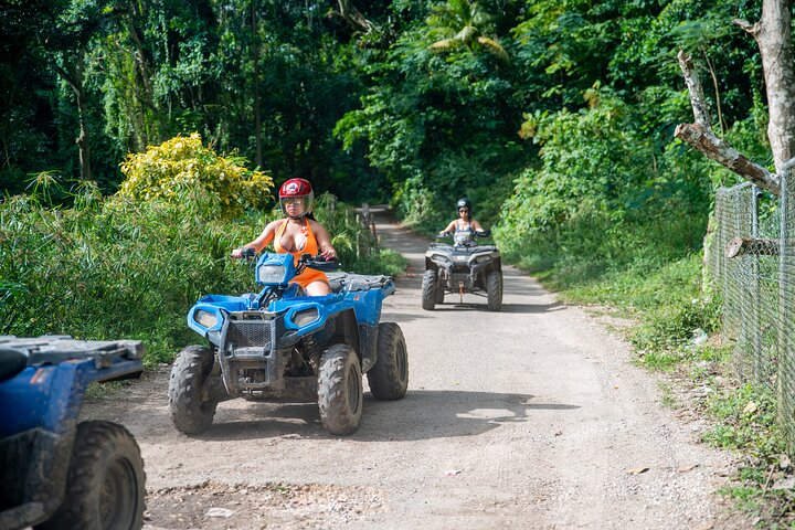 ATV, Bamboe Rafting, Paardrijden n Zwemmen Begeleide Tour