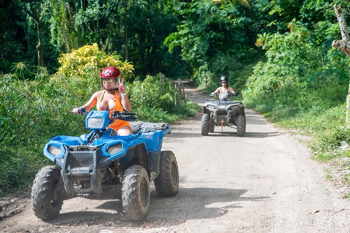 ATV, Bamboe Rafting, Paardrijden n Zwemmen Begeleide Tour