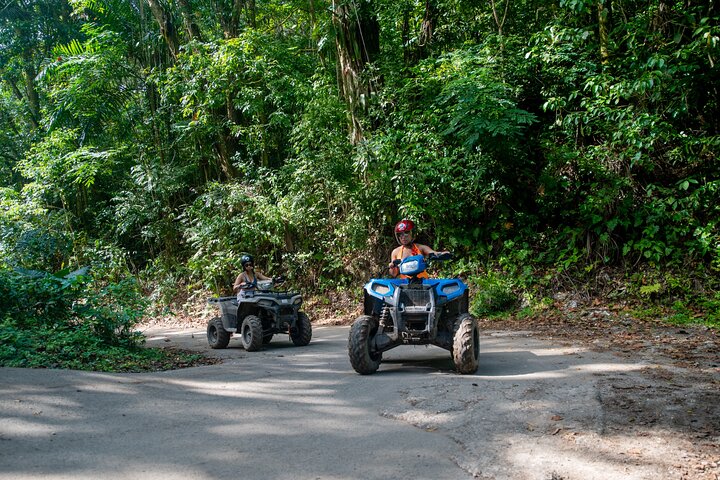 ATV, Bamboe Rafting, Paardrijden n Zwemmen Begeleide Tour