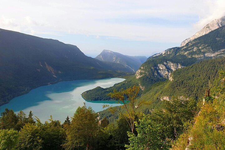 Lake Molveno och Grappa Distillery Tour med provningar