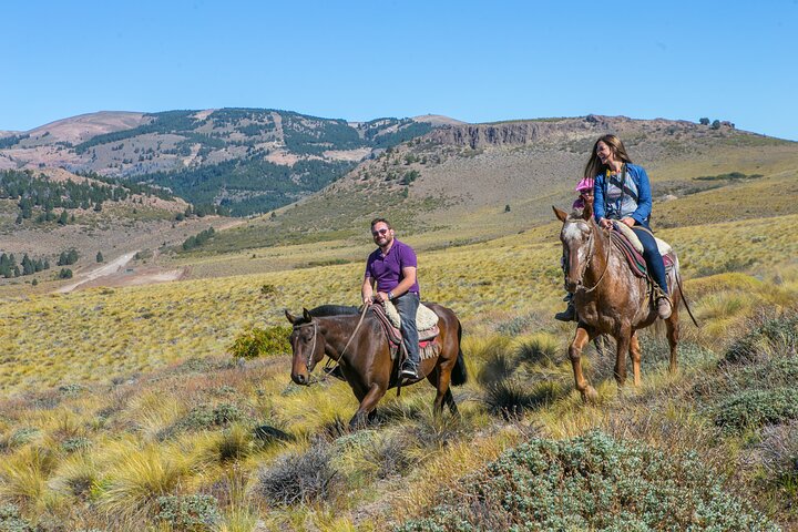 Paseos a caballo en Bariloche y tradicional recorrido por la barbacoa argentina