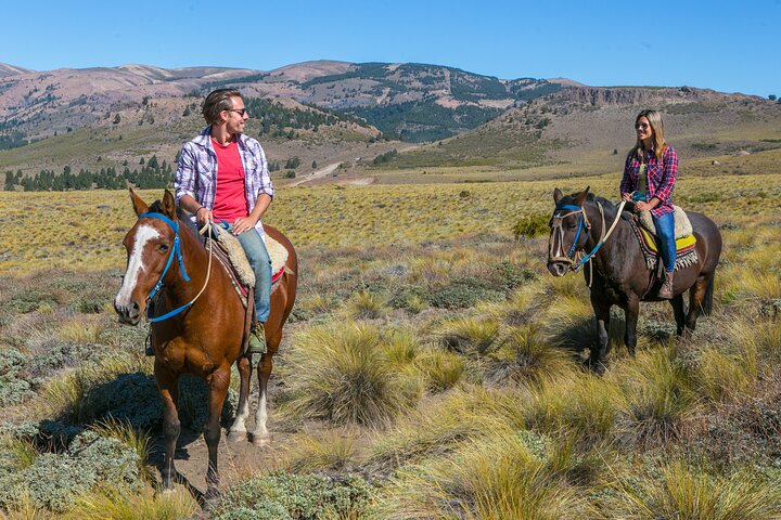 Paseos a caballo en Bariloche y tradicional recorrido por la barbacoa argentina