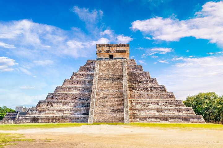 Guidad tur till Chichén Itzá och Cenote och Valladolid med lunch