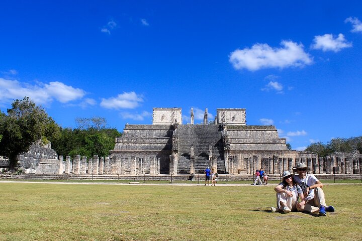 Guidad tur till Chichén Itzá och Cenote och Valladolid med lunch