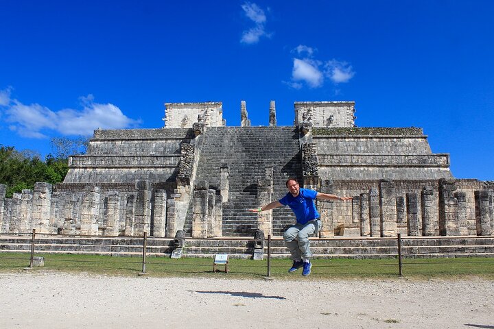 Guidad tur till Chichén Itzá och Cenote och Valladolid med lunch