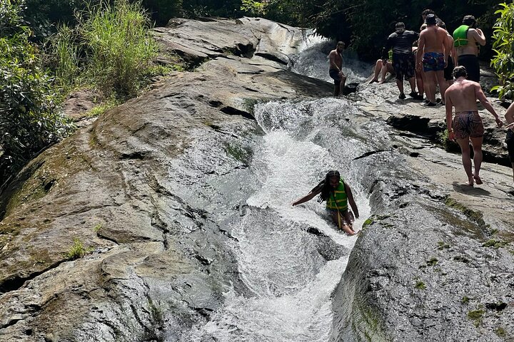 San Juan to El Yunque Rainforest Waterslides and Luquillo Beach