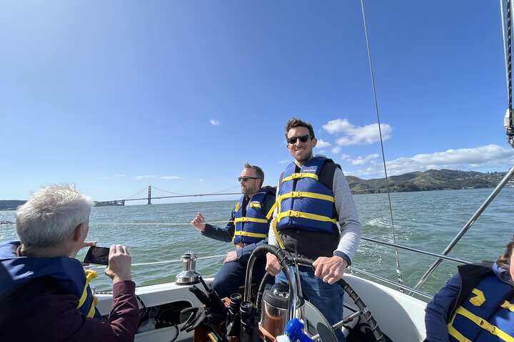 2hr. Esperienza di navigazione privata sulla baia di San Francisco (6 Ospiti)