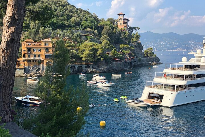 Passeio de barco a Portofino e San Fruttuoso para pequenos grupos