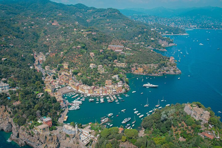 Passeio de barco a Portofino e San Fruttuoso para pequenos grupos