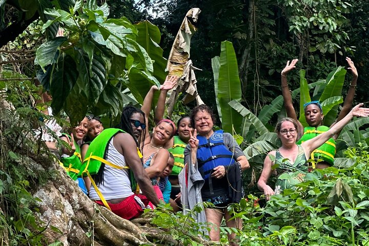 San Juan to El Yunque Rainforest Waterslides and Luquillo Beach