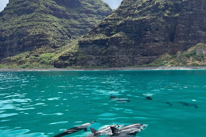 Kauai : Spedizione e snorkeling in zattera zodiacale sulla costa di Nā Pali