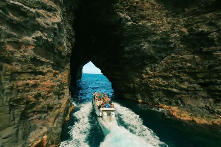 Kauai : Spedizione e snorkeling in zattera zodiacale sulla costa di Nā Pali