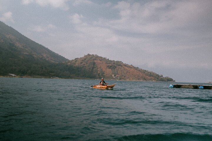 Private geführte handwerkliche Angeltour auf dem Atitlan-See