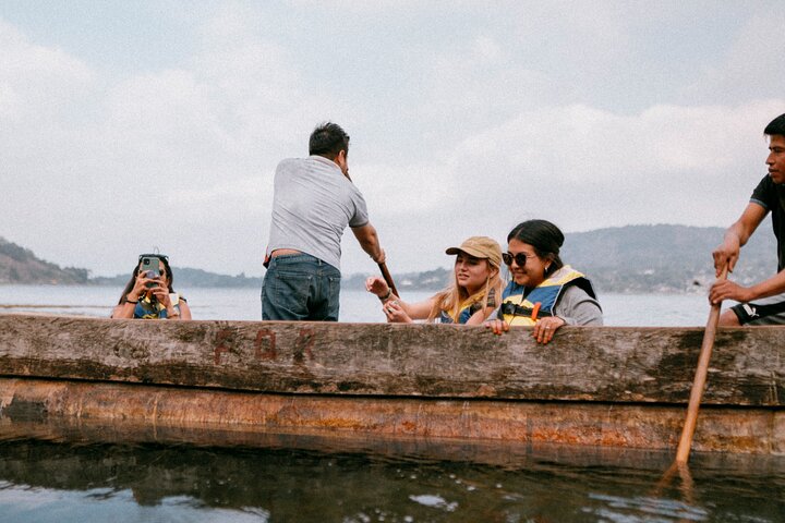 Private geführte handwerkliche Angeltour auf dem Atitlan-See