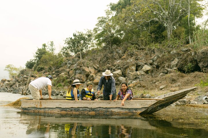 Private geführte handwerkliche Angeltour auf dem Atitlan-See