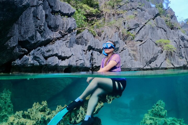Tour definitivo de la isla de Coron: barco privado y guía turístico