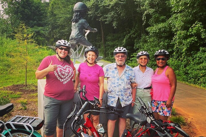 Guidet e-cykeltur i Greenville South Carolina med brunch