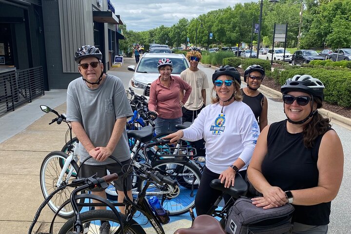Guidet e-cykeltur i Greenville South Carolina med brunch