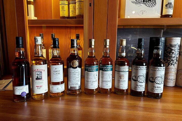 Tour privato del whisky Speyside con oltre 10 degustazioni di single malt