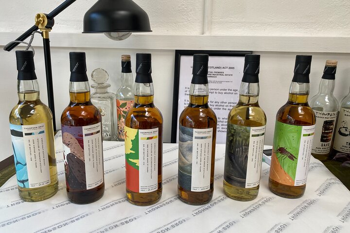 Tour privato del whisky Speyside con oltre 10 degustazioni di single malt