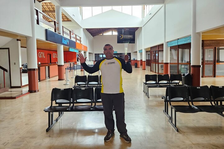 Traslado en Lençóis desde el aeropuerto hasta el alojamiento.