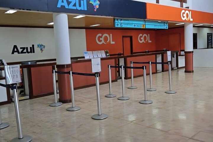 Traslado en Lençóis desde el aeropuerto hasta el alojamiento.