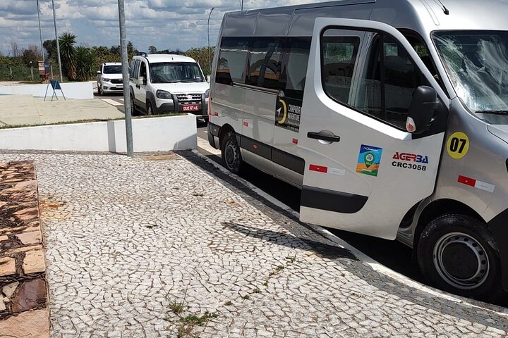 Traslado en Lençóis desde el aeropuerto hasta el alojamiento.