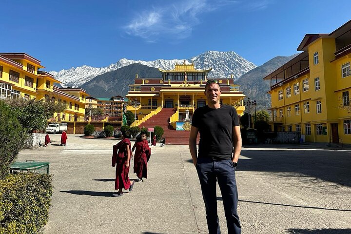 Tour guidato privato di Dharamshala con vista panoramica e pranzo