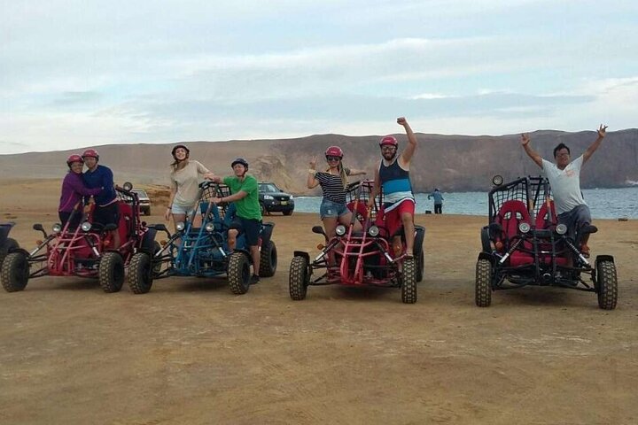 Paracas: ATV / Quad Bike eller Buggy på Paracas National Reserve