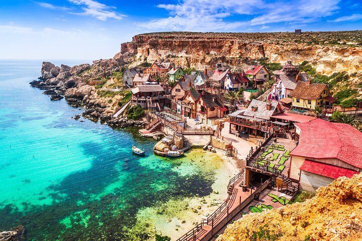 Crociera di andata e ritorno per Malta, inclusa la Laguna Blu con pranzo e bevande