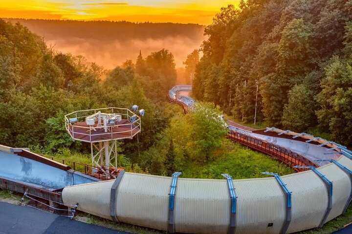 Latvia’s Ultimate Summer Bobsleigh Experience with Castles