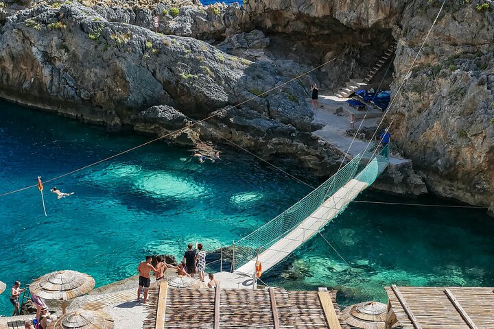 Von Rethymno Private Tour zum Strand Spili Kourtaliotiko Kalypso
