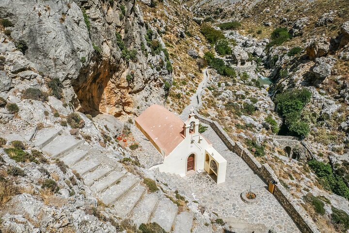 Von Rethymno Private Tour zum Strand Spili Kourtaliotiko Kalypso