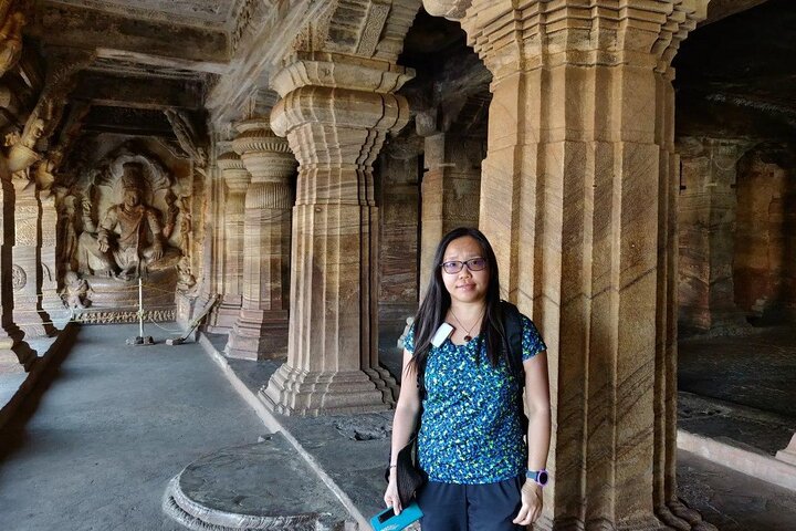 Heldags privat tur til Badami, Aihole og Pattadakal fra Hampi