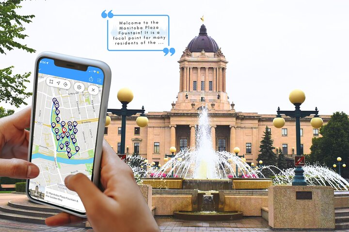 Maravilhoso Winnipeg: 3 Smartphones audioguia guiada passeios