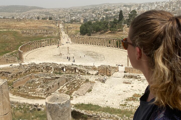 Von Amman: Private Ganztages-Gruppentour Jerash Ajloun und Amman