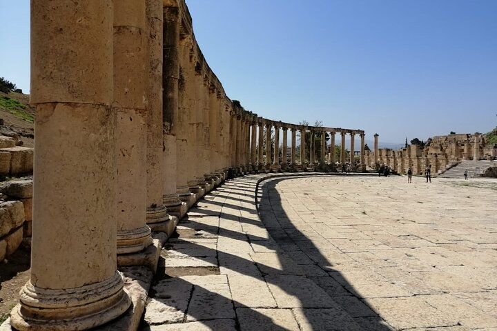 Von Amman: Private Ganztages-Gruppentour Jerash Ajloun und Amman