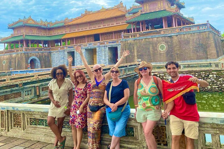 Hue Citadel-tur med autentiskt tåg via Hai Van Pass från Da Nang
