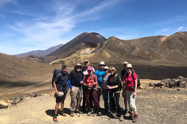 Passeggiata di gruppo guidata premium del Tongariro Crossing