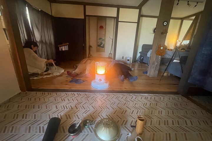 Bagno sonoro privato Meditazione in casa con vista sull'oceano e Beppu onsen