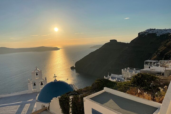 Santorini vinsmagning og premium frokost på det prisvindende vingård