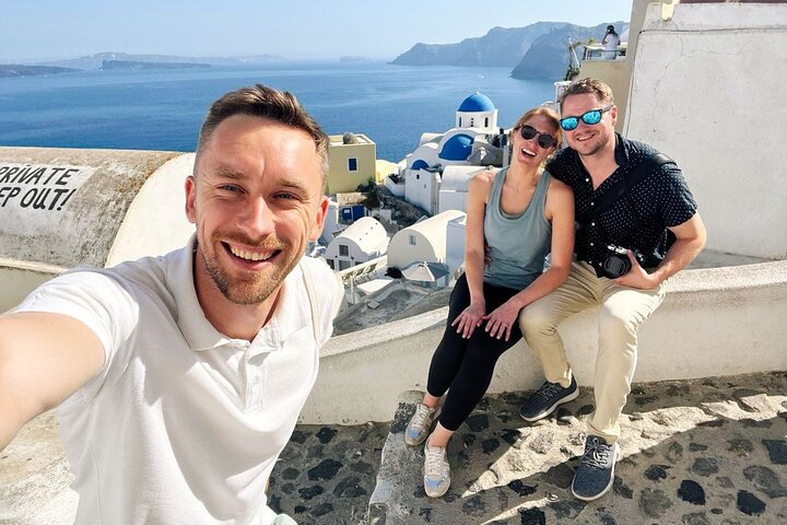 Santorini Highlights Tour per piccoli gruppi con opzione di degustazione di vini