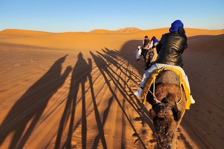 Övernattningsupplevelse från Merzouga i Dunes of Erg Chebbi
