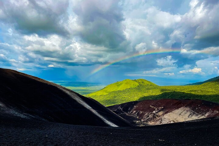 Halvdagstur til Cerro Negro's Volcano Boarding