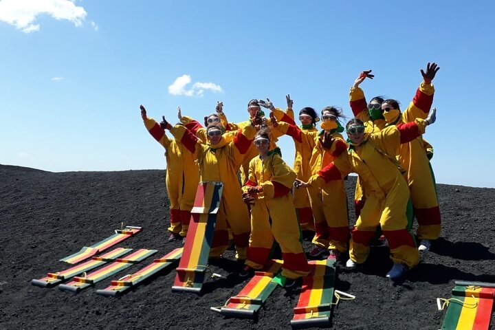 Halvdagstur til Cerro Negro's Volcano Boarding